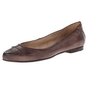 Frye Olive Seam Ballet Flats 5.5